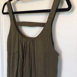 LOFT Olive Green Tank Top